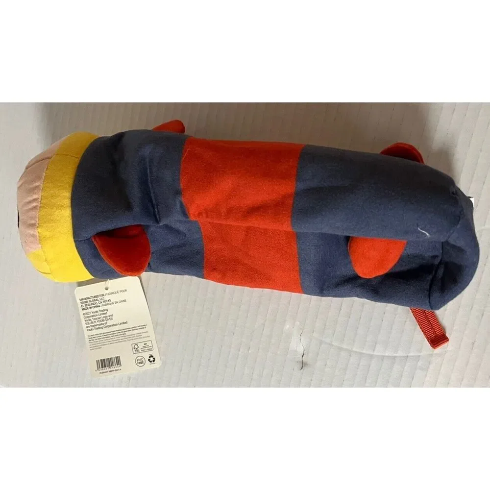 Yoobi‎ Marvel Captain Marvel Plush Pencil Case Kids OS Blue Red New Stationery